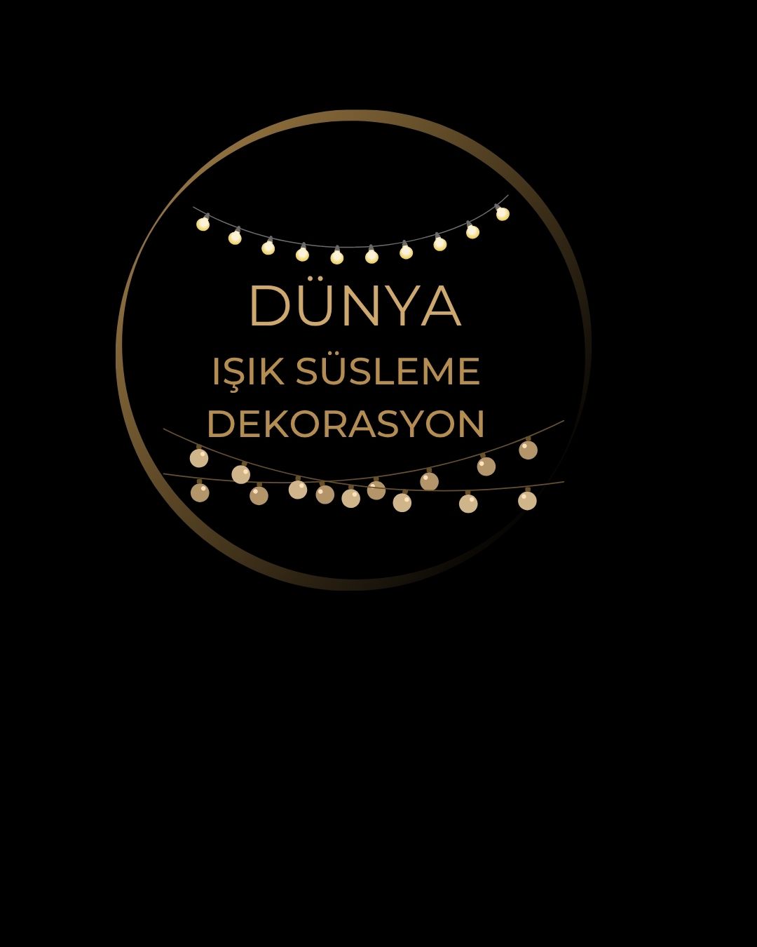 dünya ışık dekorasyon